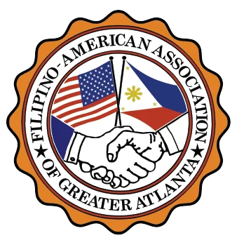 Official Filipino-American Association of Greater Atlanta logo; not a photograph of the upcoming ball.