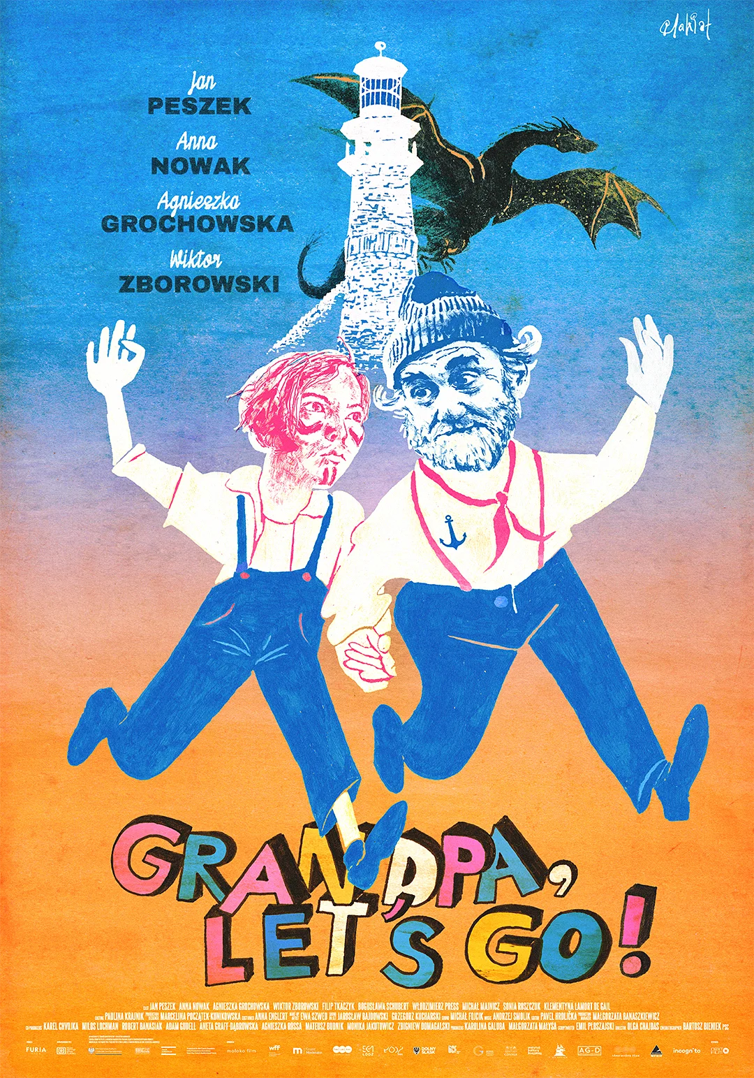 Official film poster for Grandpa, Let’s Go!; festival showtime is listed separately.