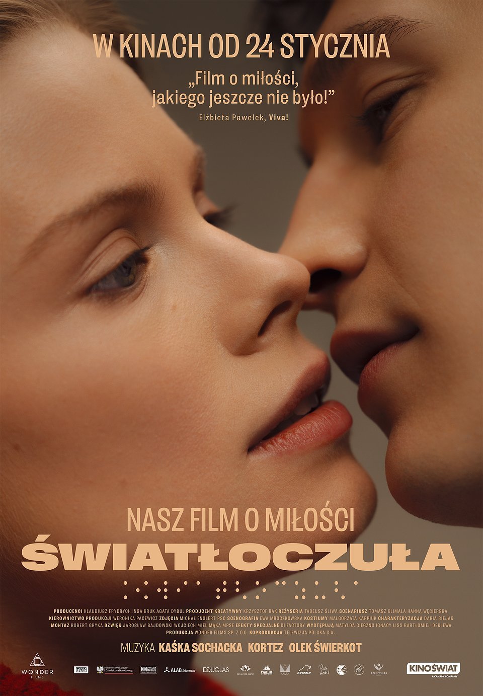 Official film poster for Photosensitive (Światłoczuła); festival showtime is listed separately.
