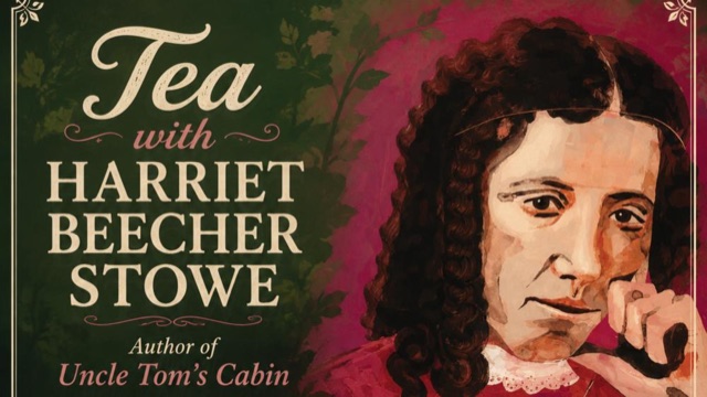 Official artwork for Tea with Harriet Beecher Stowe