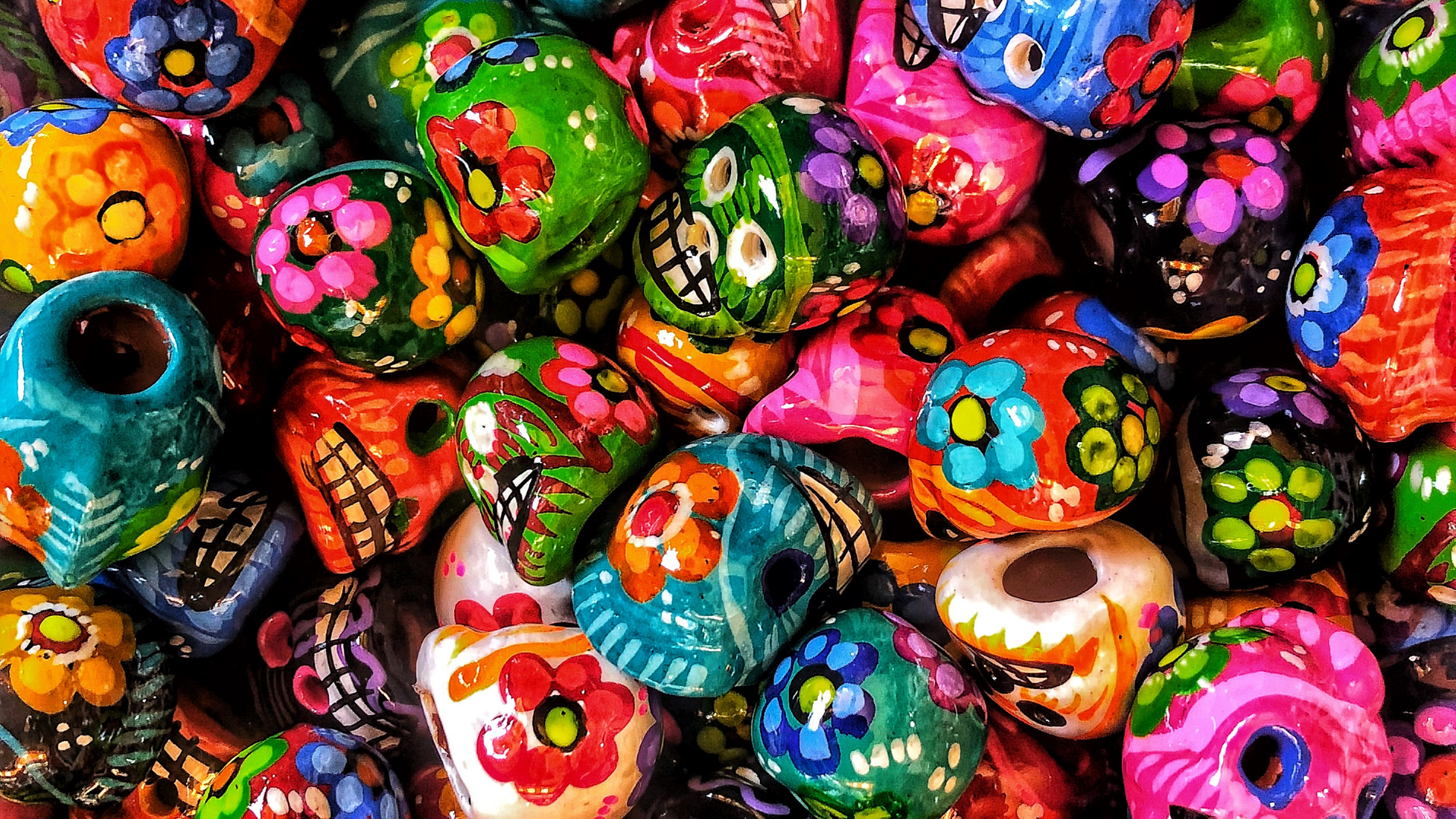 Official event banner artwork with skull motifs from the Fort Worth Sister Cities website.