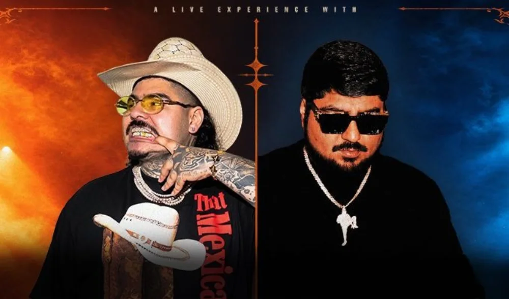 Official René Vaca & That Mexican OT promotional image supplied by Texas Trust CU Theatre.