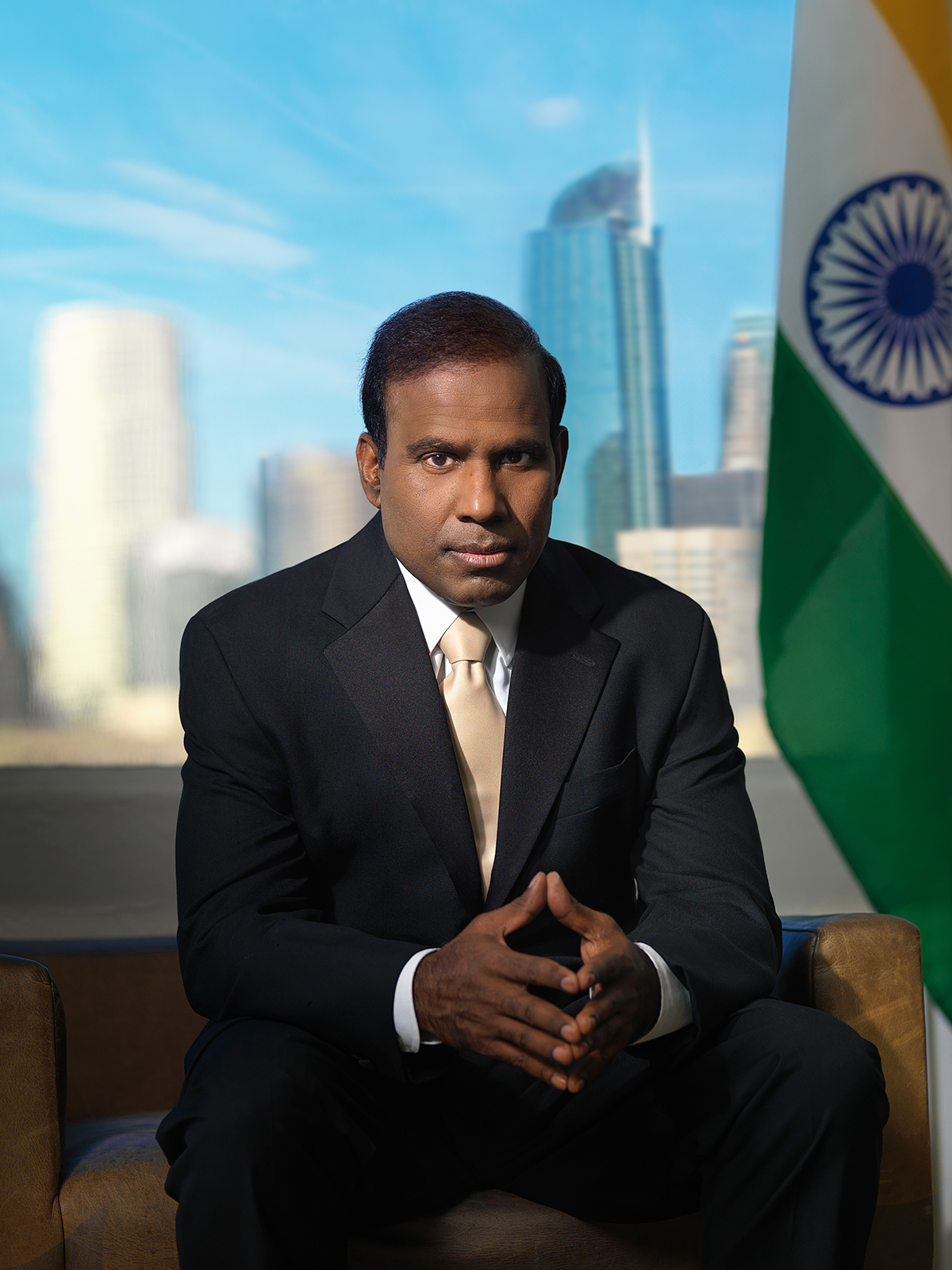 Promotional portrait provided on Dr. K. A. Paul’s website; not a photograph of this event.