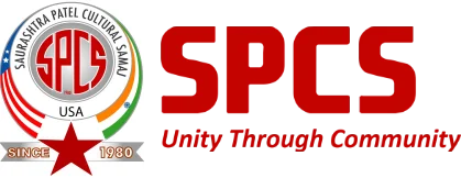 Official Saurashtra Patel Cultural Samaj USA organizer logo; no event-specific poster supplied.