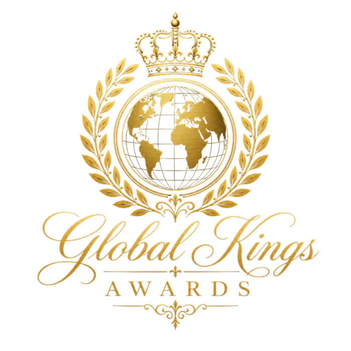 Official Global Kings Awards gold logo; organizer artwork, not a photograph of this event.