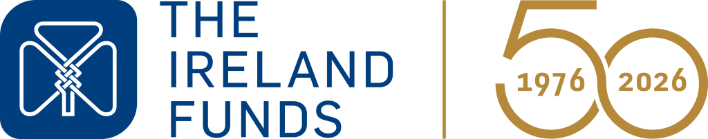 The Ireland Funds official organizer logo with its 1976–2026 anniversary mark, not an event poster.