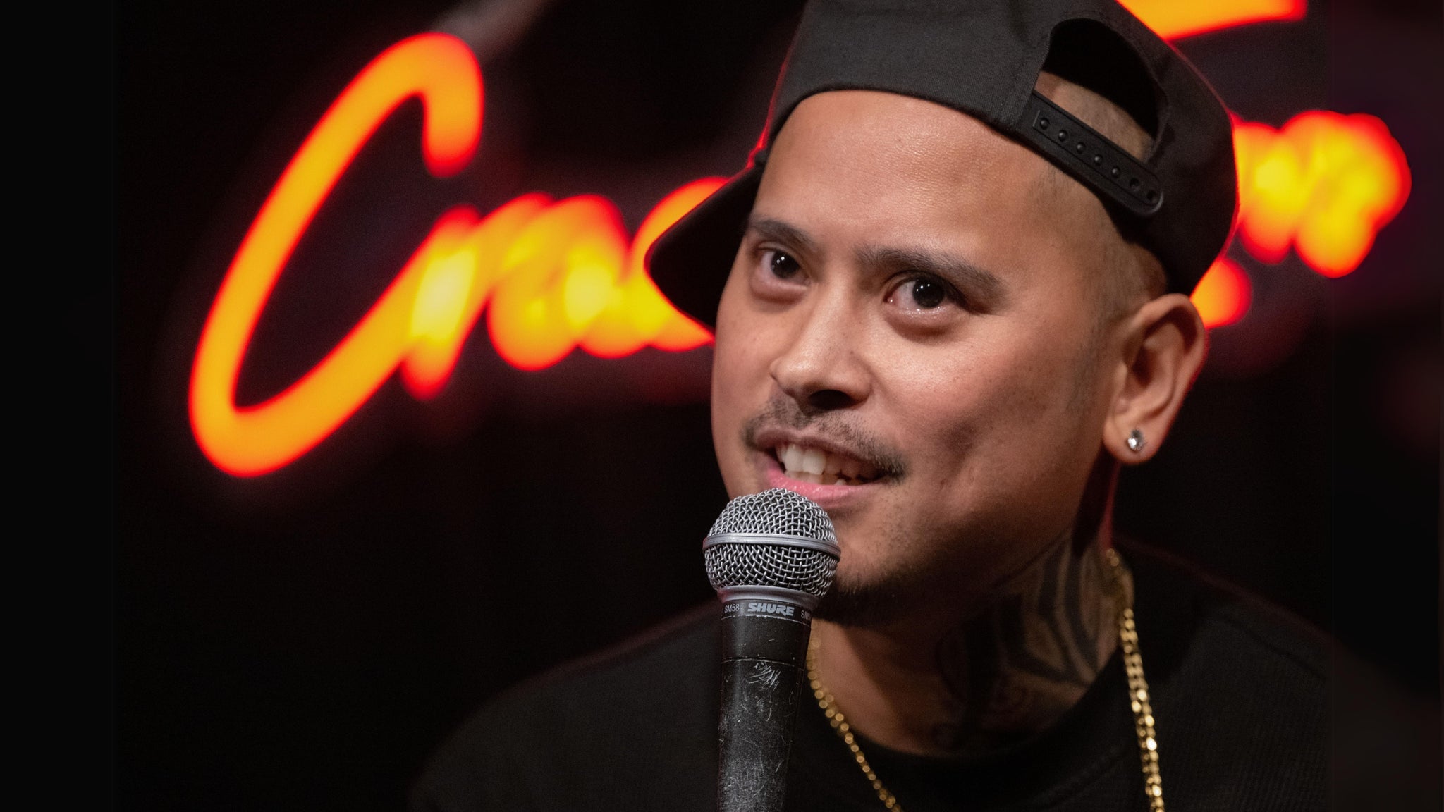 Official promotional artwork for the Keith Pedro: Job Your Love Tour listing at Punch Line Houston.