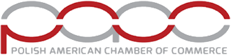 Official Polish American Chamber of Commerce partner logo, not an event poster