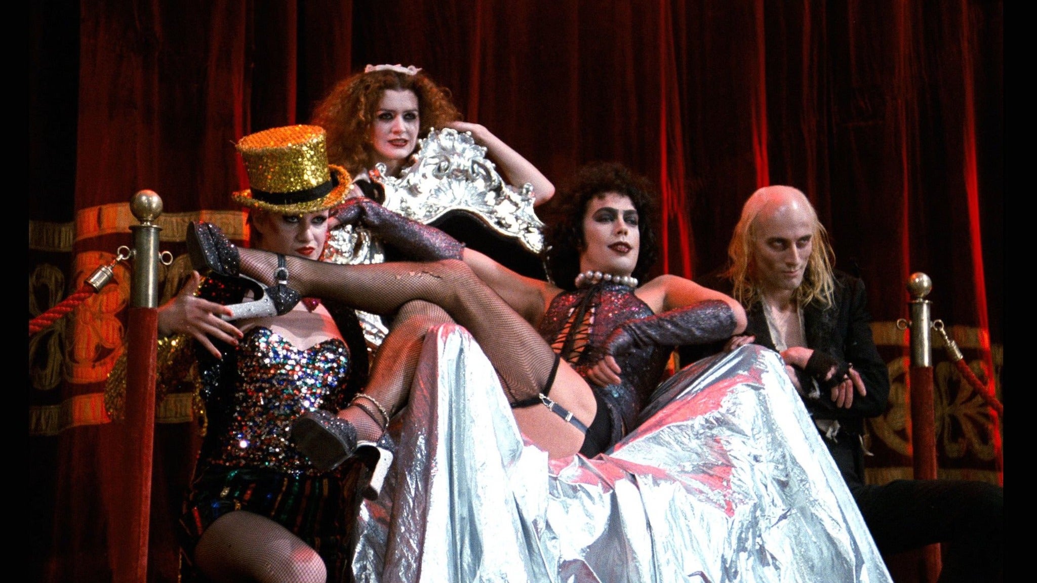 Official promotional artwork for the Rocky Horror Picture Show Spooktacular Tour with Nell Campbell.
