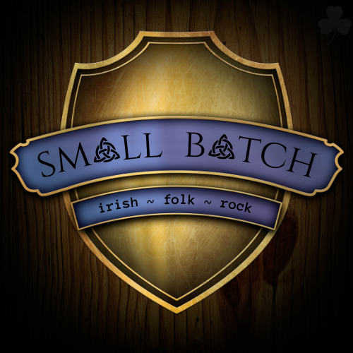 Official artwork for the Small Batch Irish Band show, posted on the Blume & Ferris Public House events page.